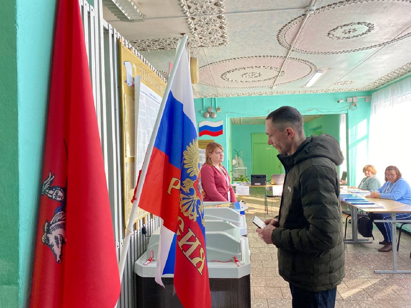 чехов, выборы, сво, многодетная семья, голосование, выборы 2024, выборы президента, выборы президента 2024, выборы президента россии,