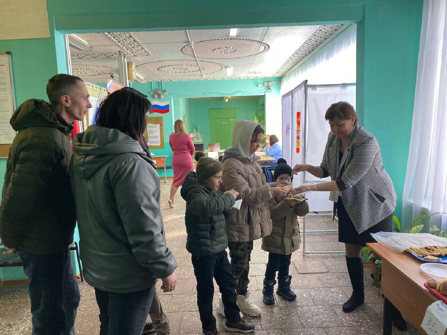 чехов, выборы, сво, многодетная семья, голосование, выборы 2024, выборы президента, выборы президента 2024, выборы президента россии,