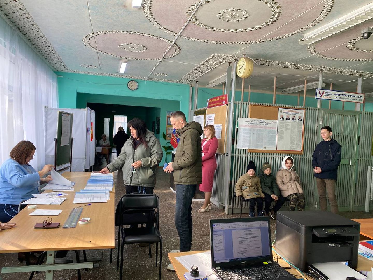 чехов, выборы, сво, многодетная семья, голосование, выборы 2024, выборы президента, выборы президента 2024, выборы президента россии,