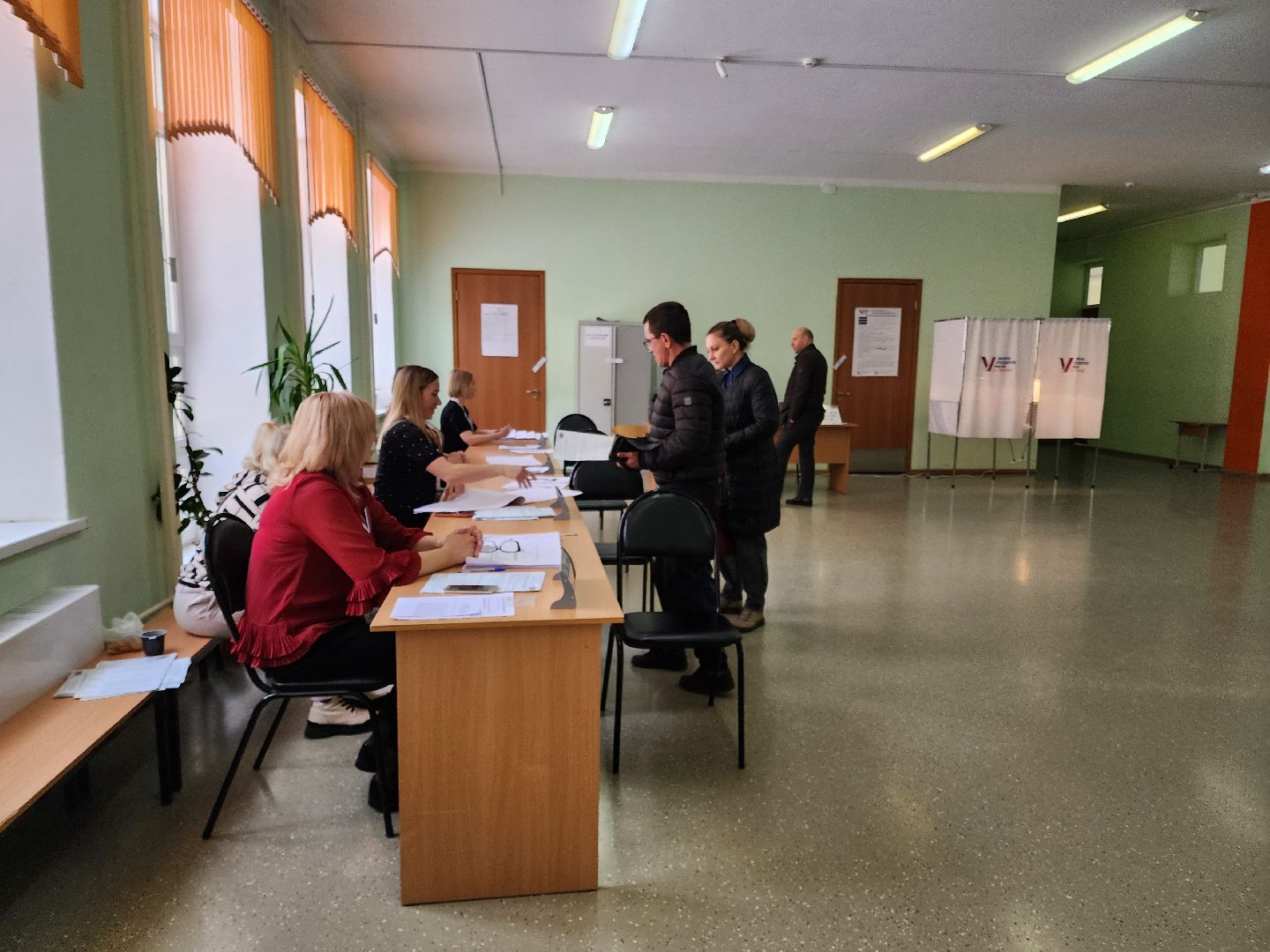 Подольск, Выборы, выборы президента 2024, голосование, семья,