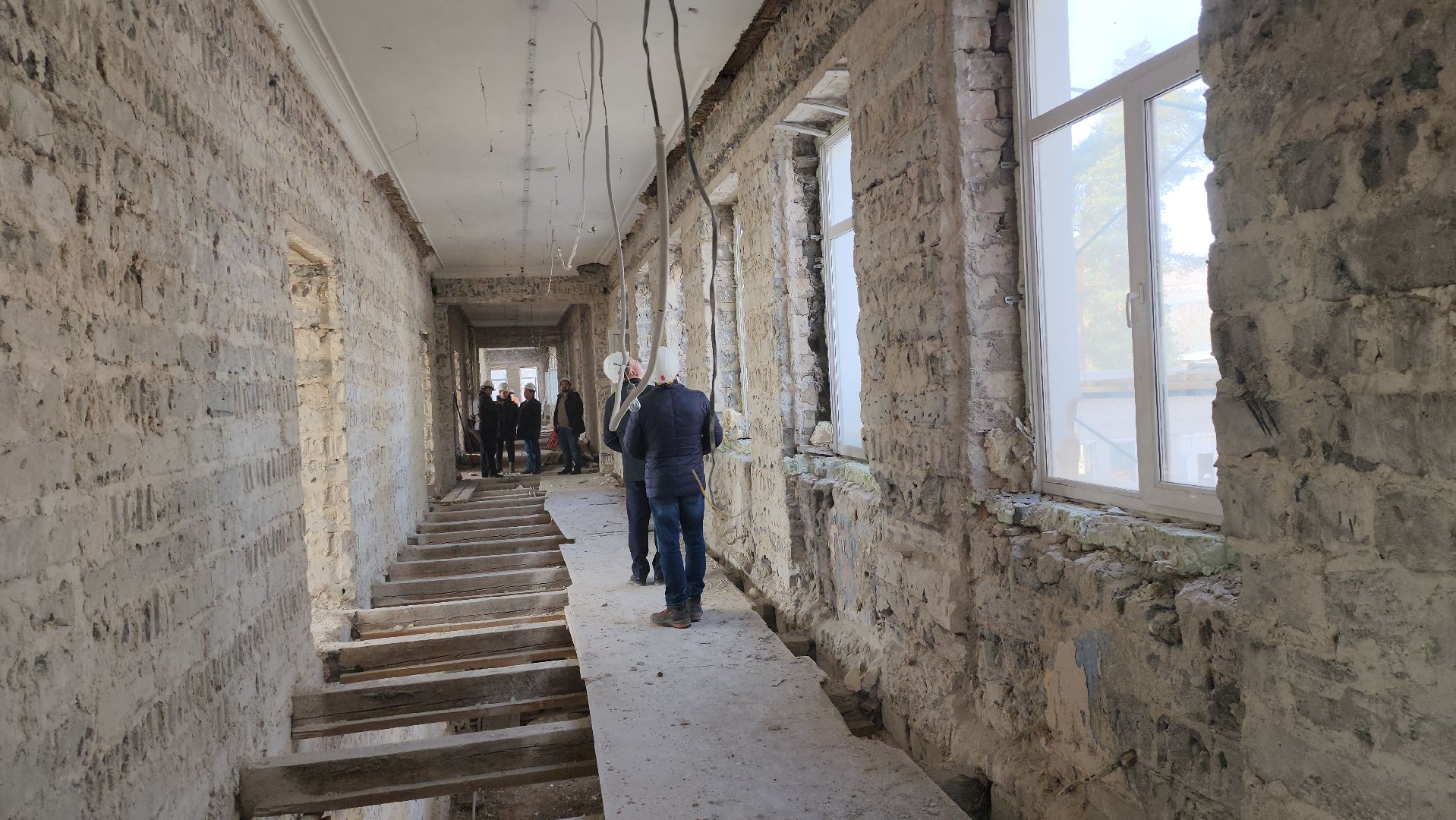 Школа, Капремонт, Стройка, Дубна,