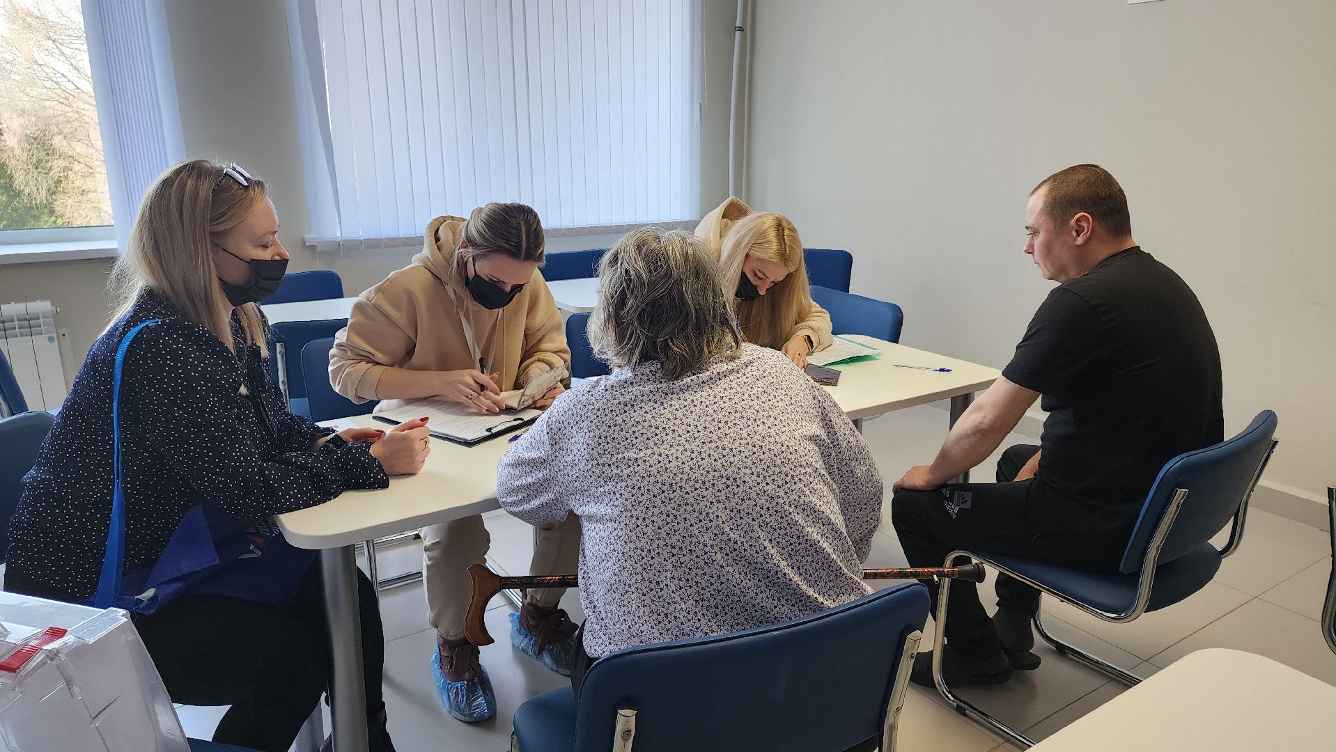 Кашира, каширская больница, выборы 2024, Голосование, Пациенты, Выездная избирательная комиссия,