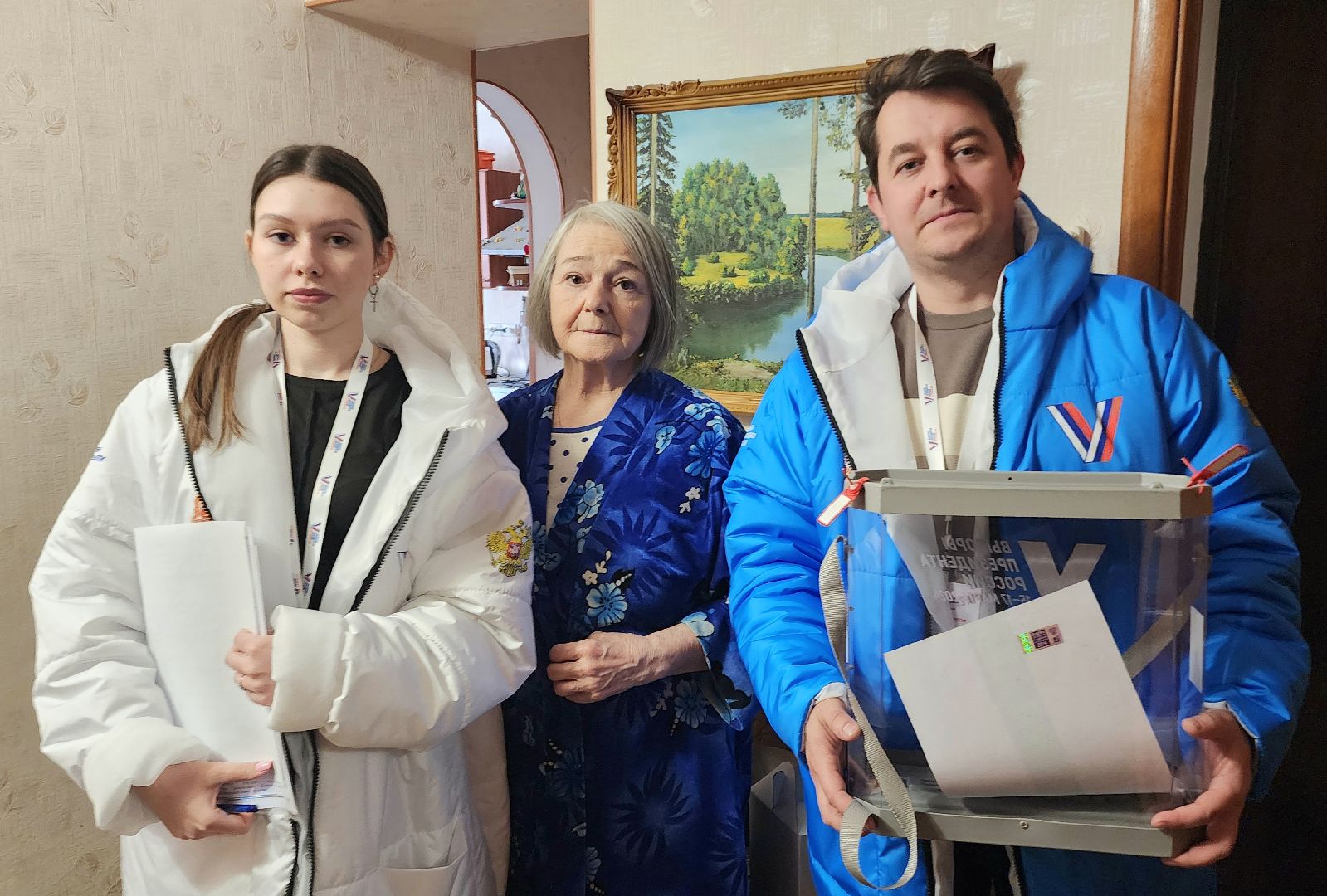 Голосование на дому, Выборы 2024, Выборы президента, выборы президента россии, Выборы Президента РФ, Домодедово, Подмосковье, ЦИК, УИК,