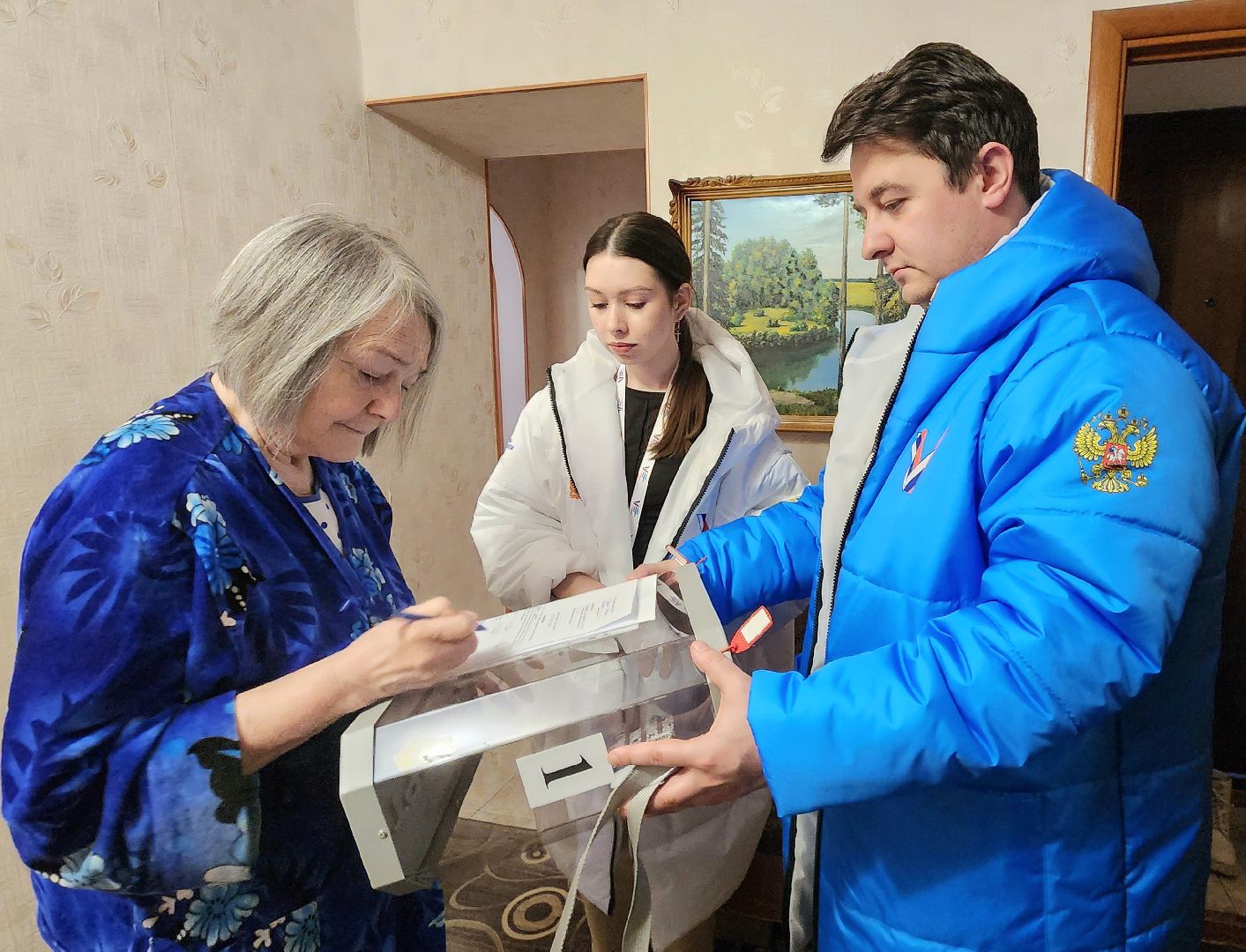 Голосование на дому, Выборы 2024, Выборы президента, выборы президента россии, Выборы Президента РФ, Домодедово, Подмосковье, ЦИК, УИК,