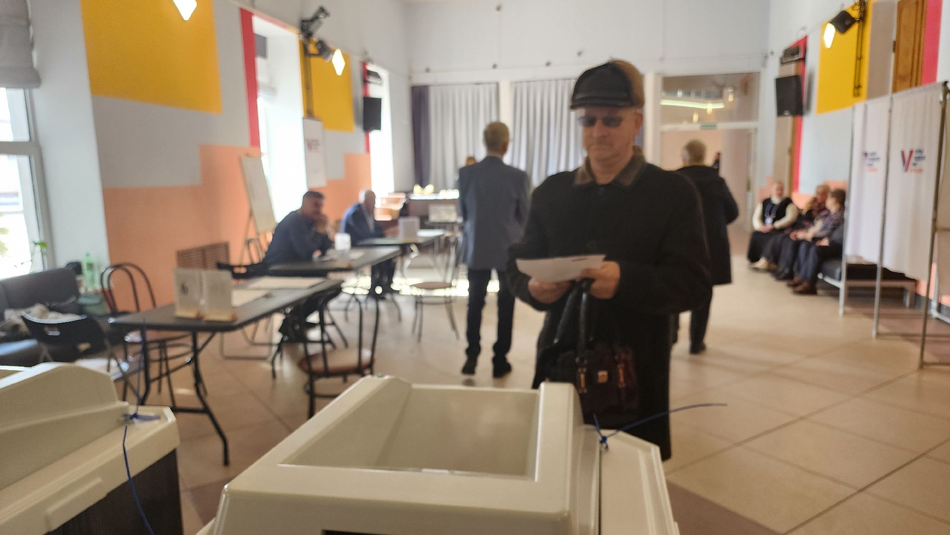 кашира, кдц родина, выборы 2024, голосование, Людмила Маковская, художница, аквалерист,