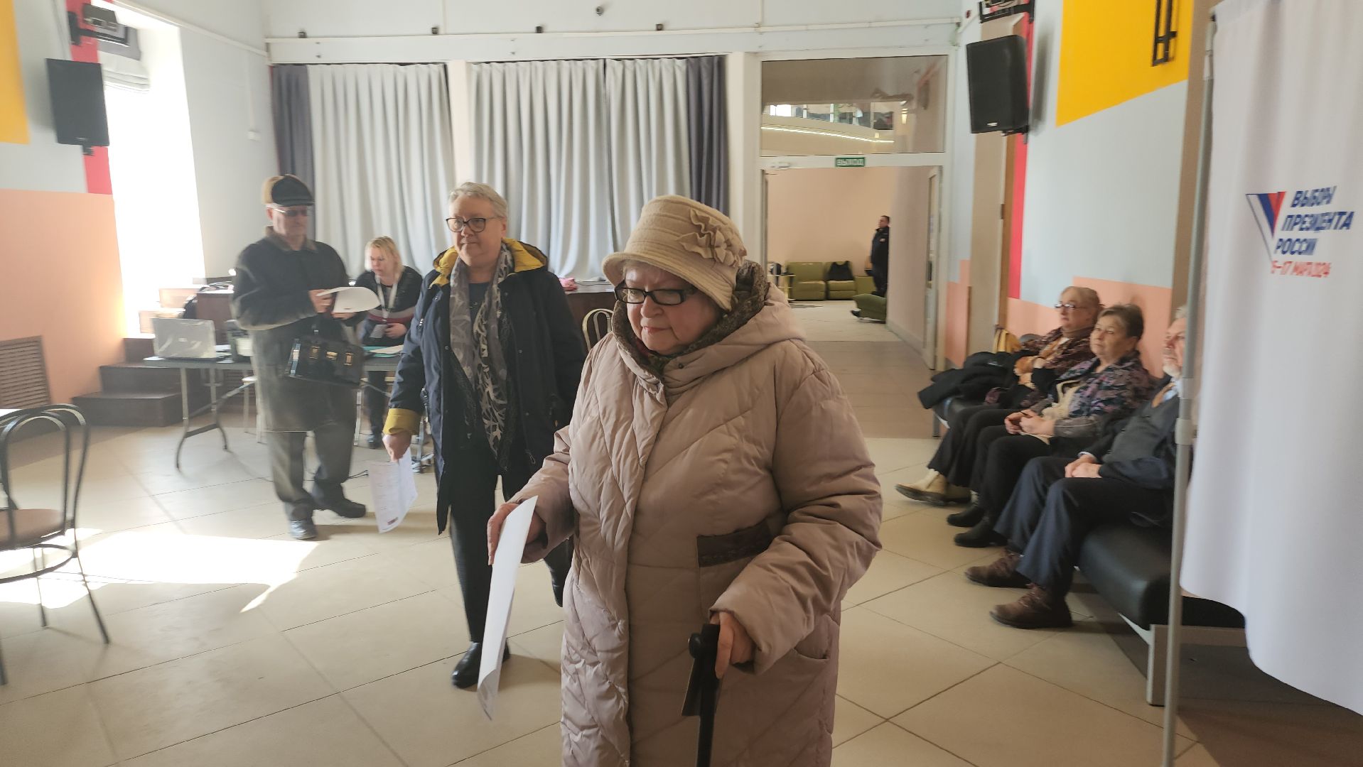 кашира, кдц родина, выборы 2024, голосование, Людмила Маковская, художница, аквалерист,