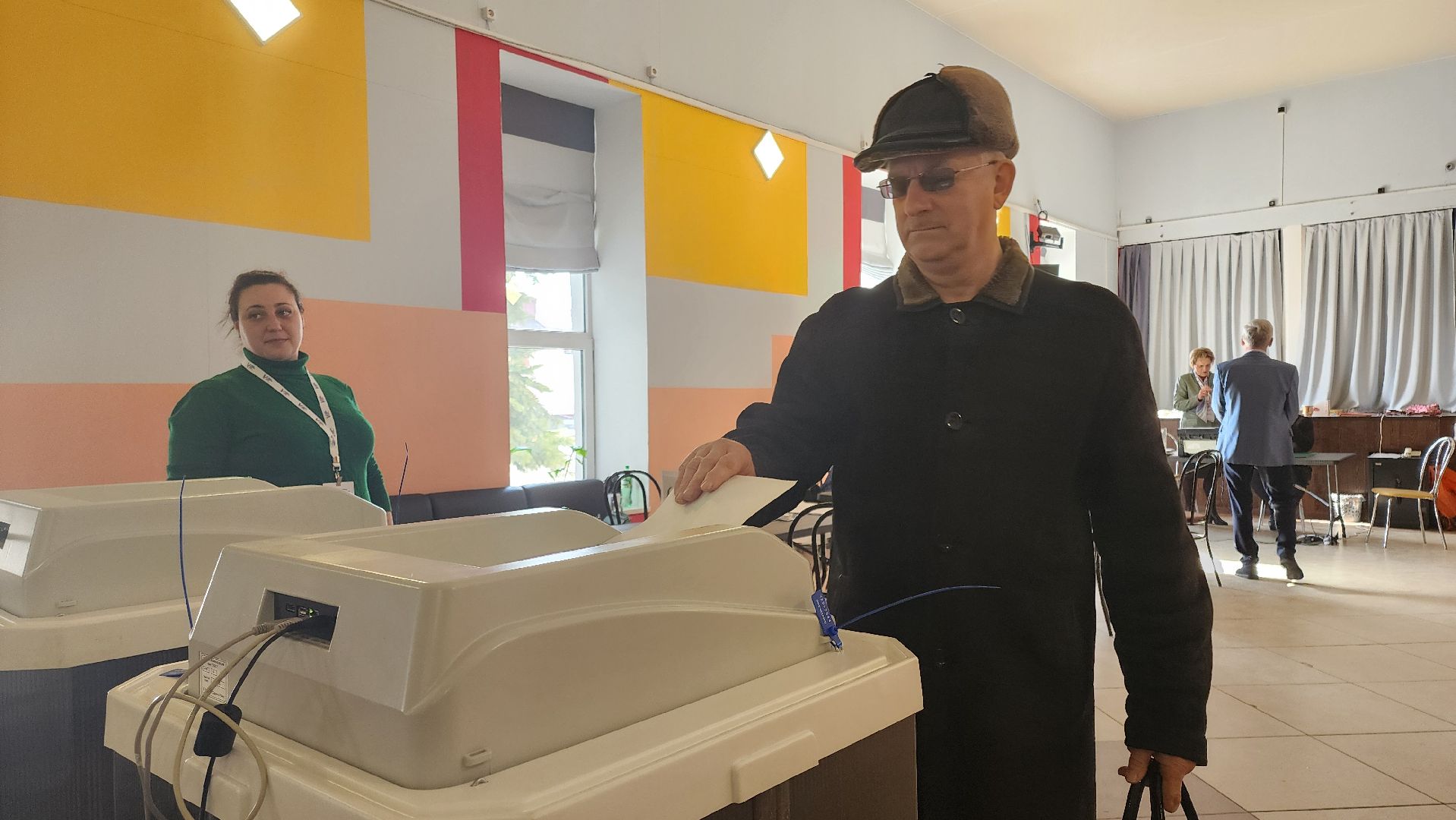 кашира, кдц родина, выборы 2024, голосование, Людмила Маковская, художница, аквалерист,