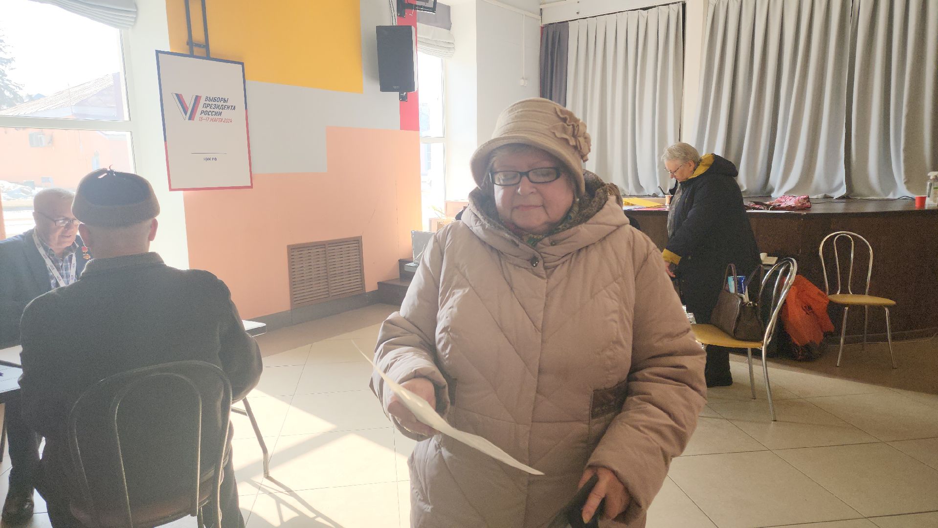 кашира, кдц родина, выборы 2024, голосование, Людмила Маковская, художница, аквалерист,