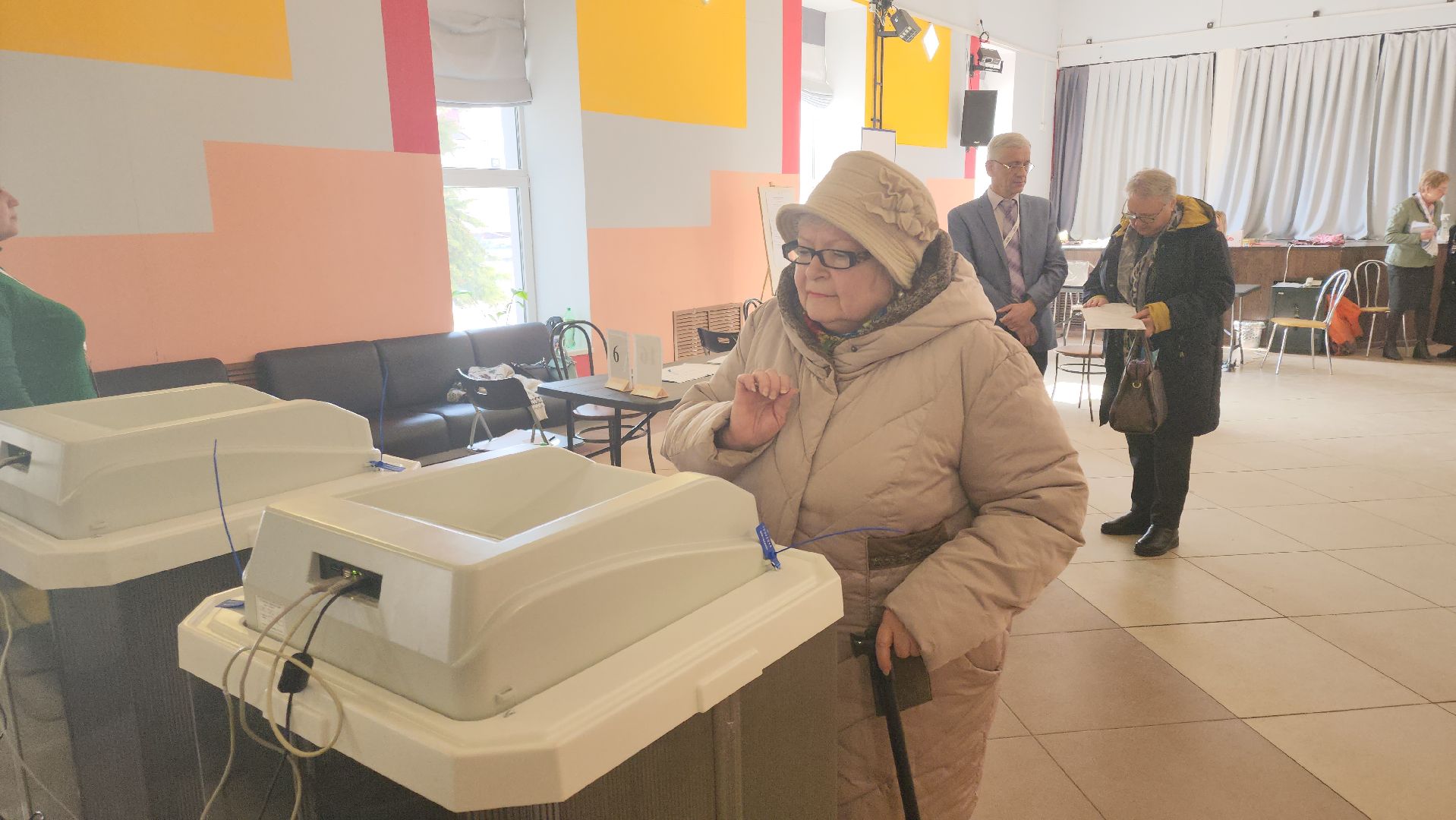 кашира, кдц родина, выборы 2024, голосование, Людмила Маковская, художница, аквалерист,