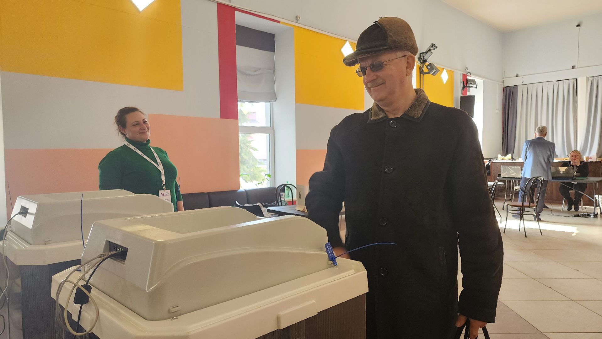 кашира, кдц родина, выборы 2024, голосование, Людмила Маковская, художница, аквалерист,