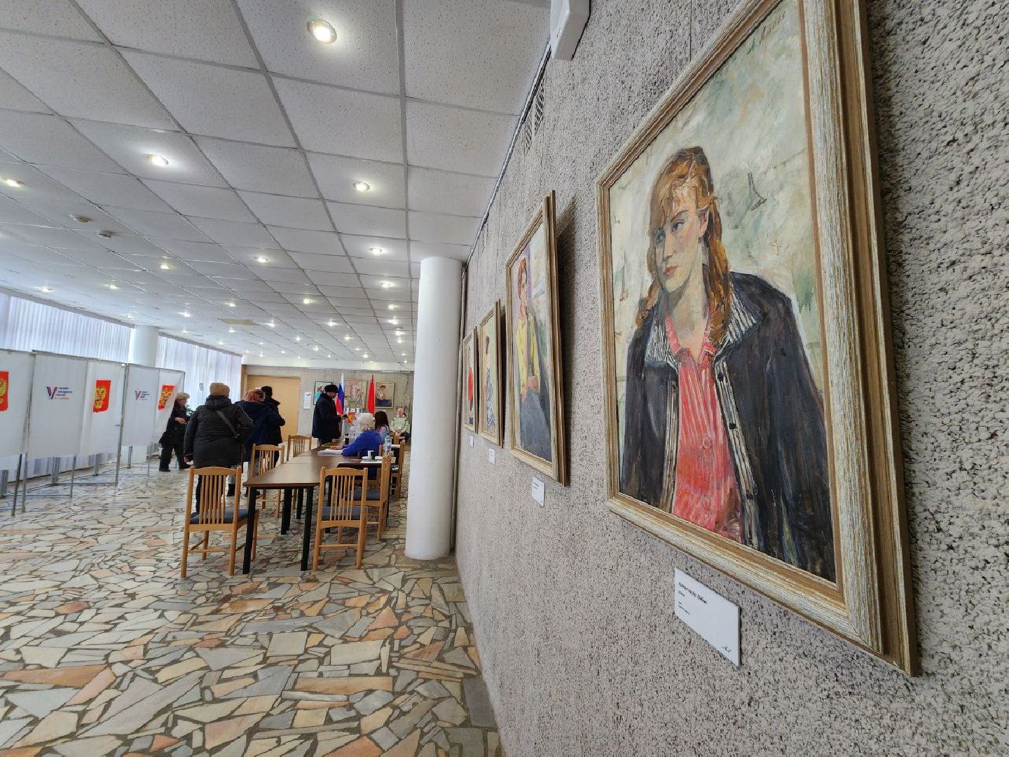 пущино, серпухов, выборы 2024, культура, искусство, выборы, картины, выборы президента, выборы президента 2024, выборы президента россии,