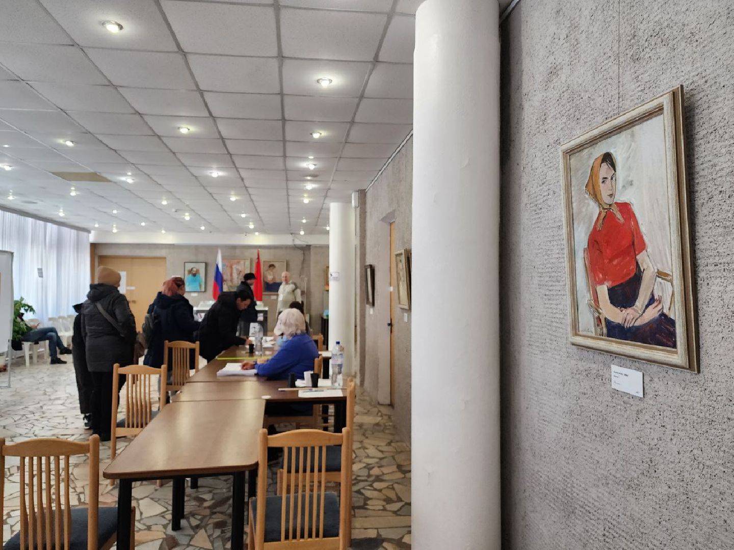 пущино, серпухов, выборы 2024, культура, искусство, выборы, картины, выборы президента, выборы президента 2024, выборы президента россии,