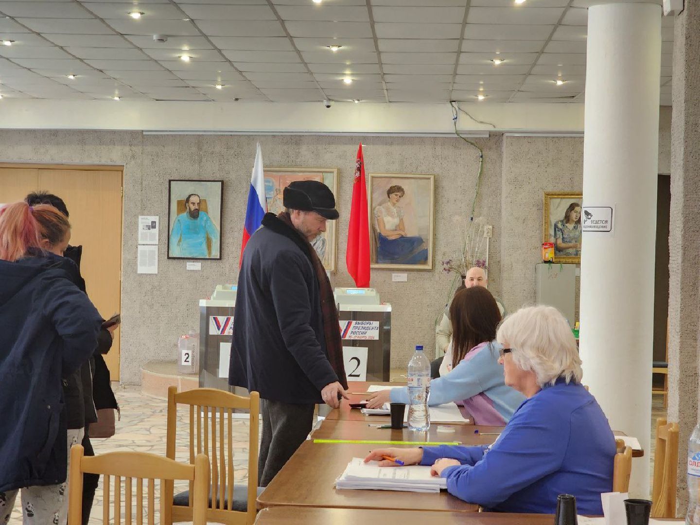 пущино, серпухов, выборы 2024, культура, искусство, выборы, картины, выборы президента, выборы президента 2024, выборы президента россии,