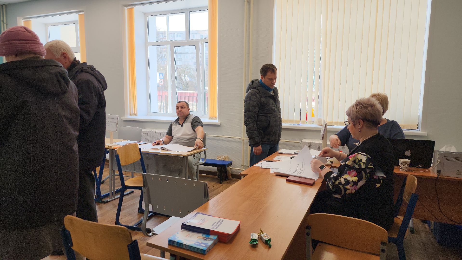 выборы Президента, голосование, избирательный участок, Ногинск, Богородский городской округ,