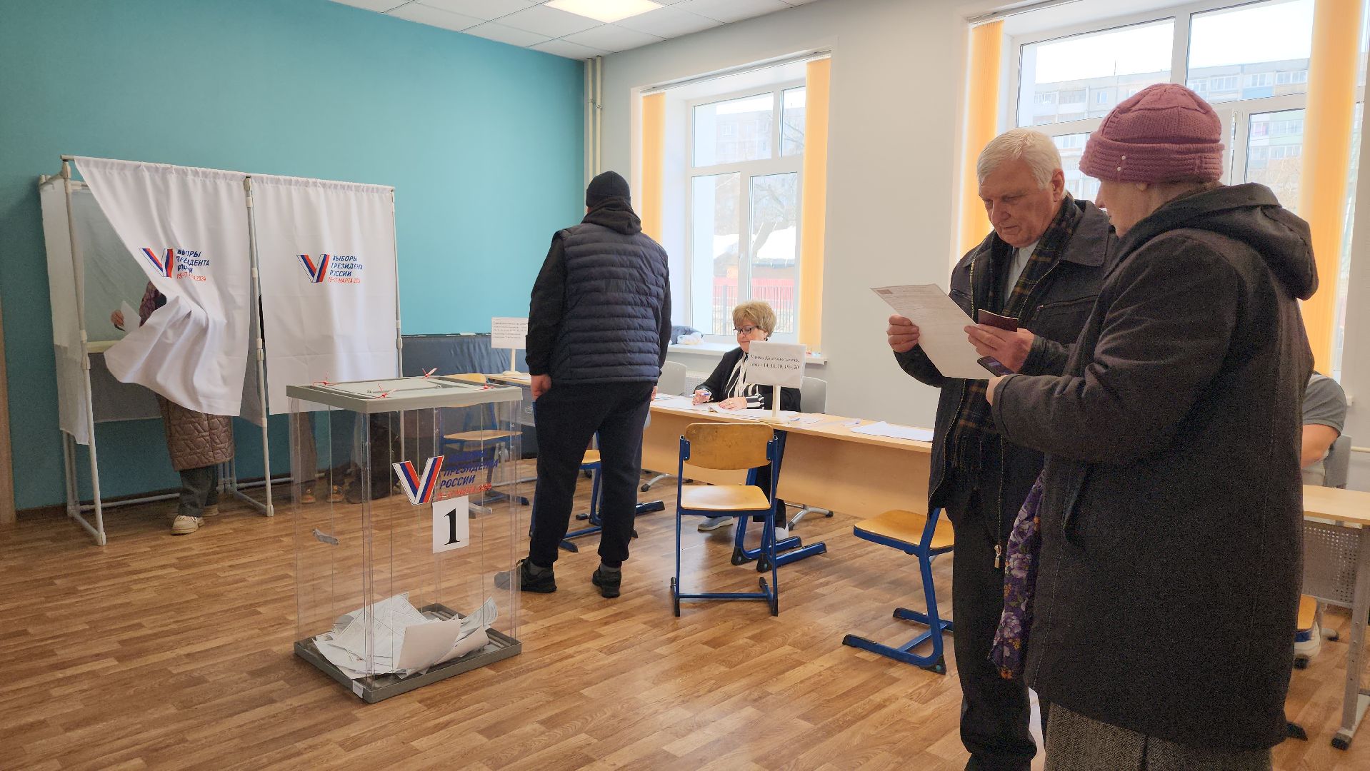 выборы Президента, голосование, избирательный участок, Ногинск, Богородский городской округ,