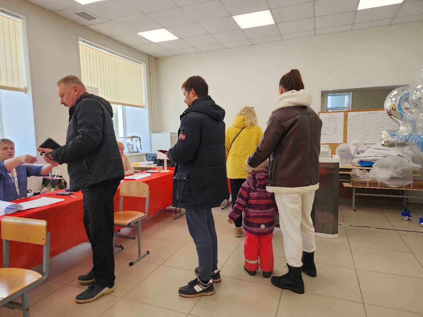 выборы Президента, голосование, избирательный участок, Ногинск, Богородский городской округ,