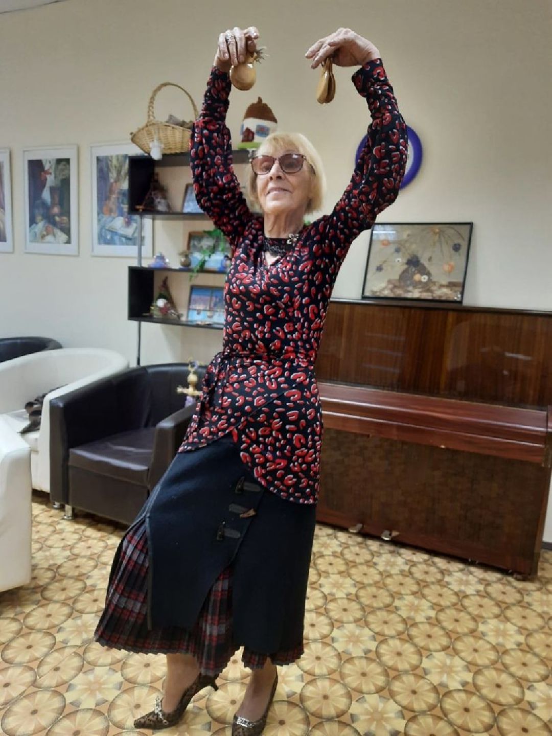 пенсионеры, искусство, дети,