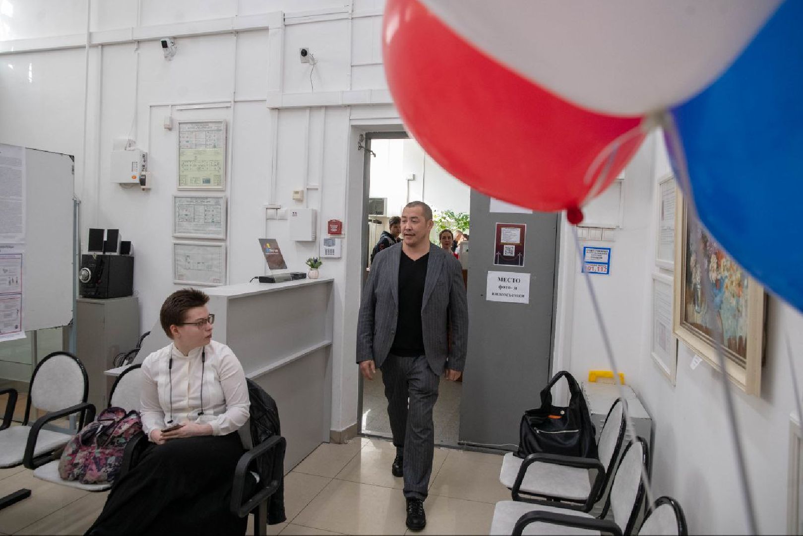 Реутов, выборы, УИК, голосование, Президент, Амаду Мамадаков, актеры,