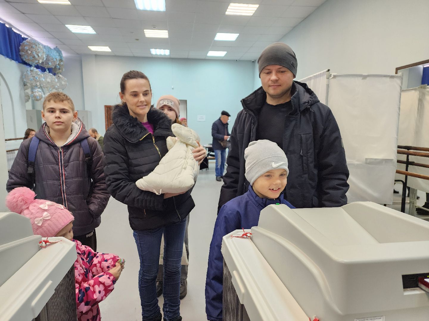 воскресенск, выборы президента, многодетная семья, год семьи, жители, голосование, выборы, выборы 2024, выборы президента 2024, выборы президента россии,