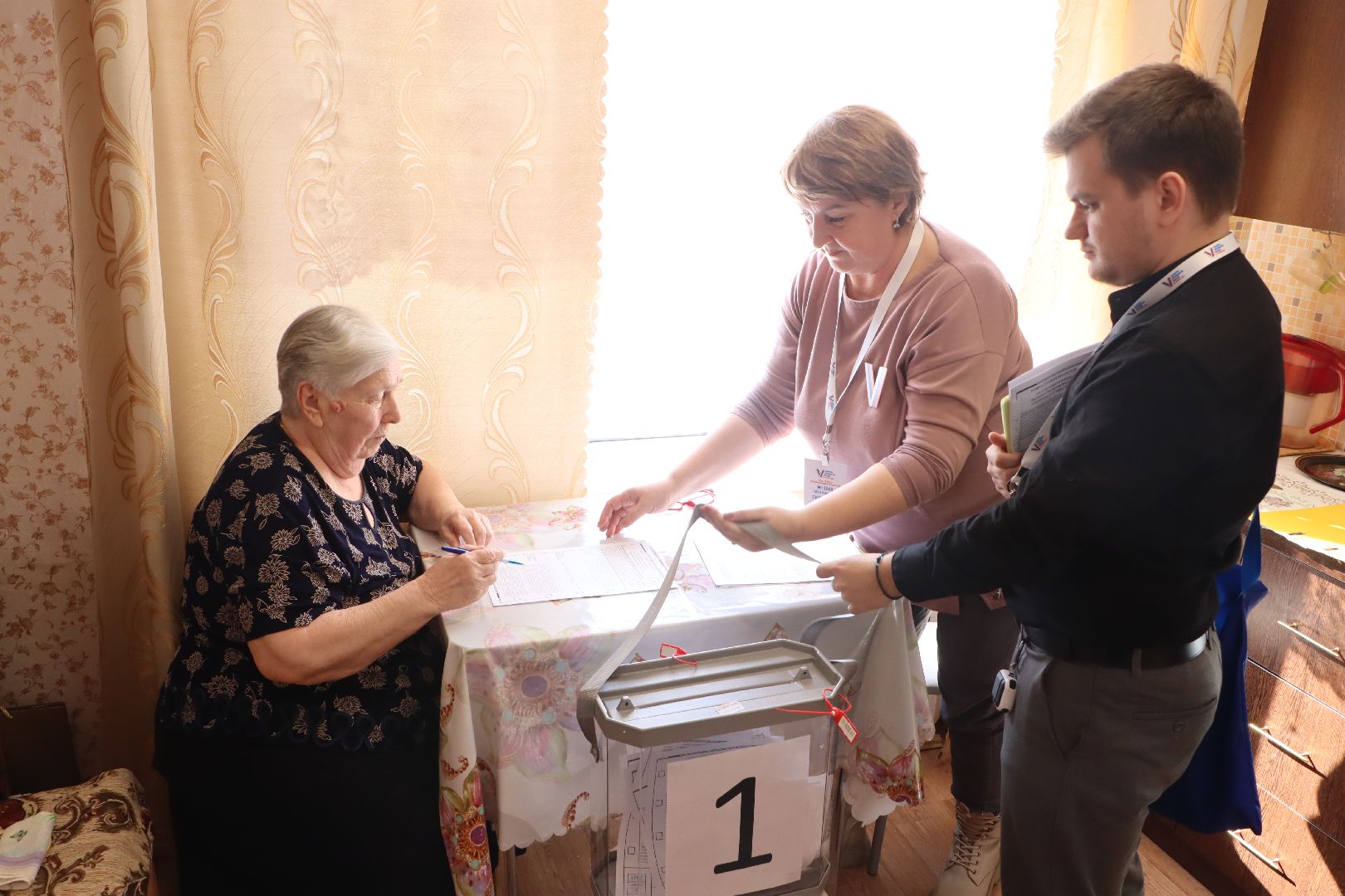 Серебряные Пруды, Выборы Президента РФ, голосование 2024, поселок Дмитриевский, Житель блокадного Ленинграда,