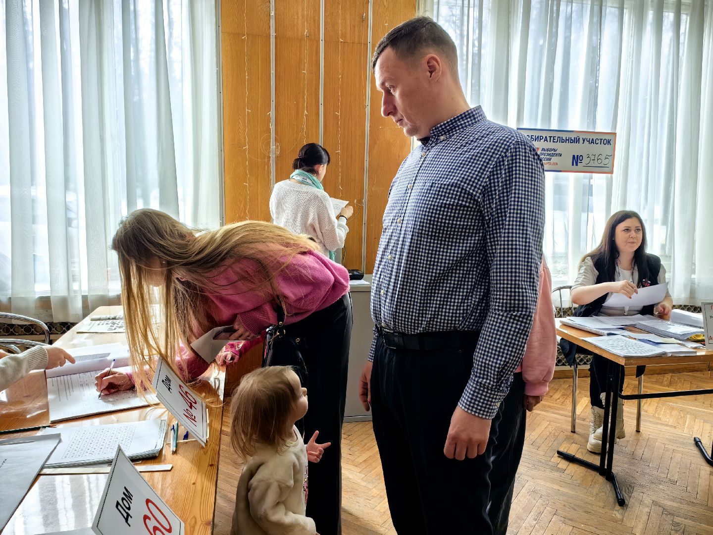 многодетная семья, акция, выборы, гражданская позиция,звездный городок,