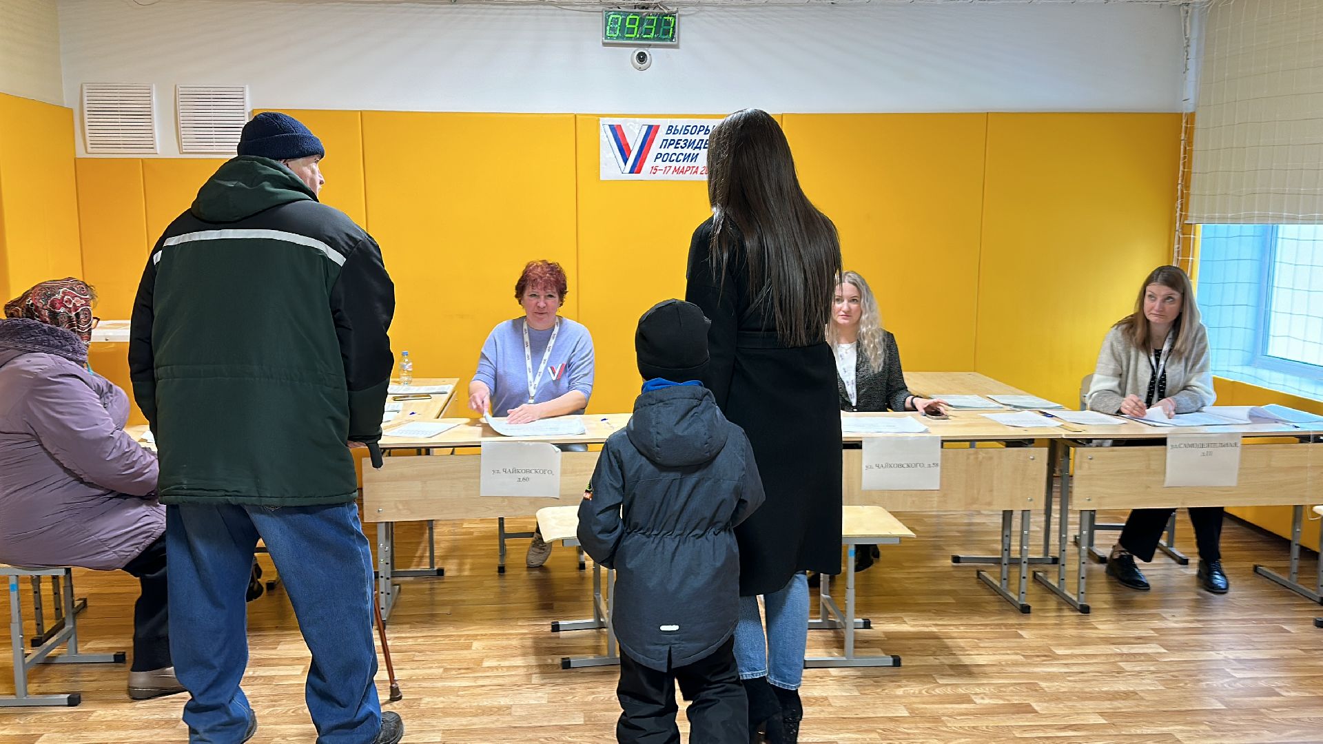 Клин, общество, люди, голосование, выборы, выборы президента 2024,