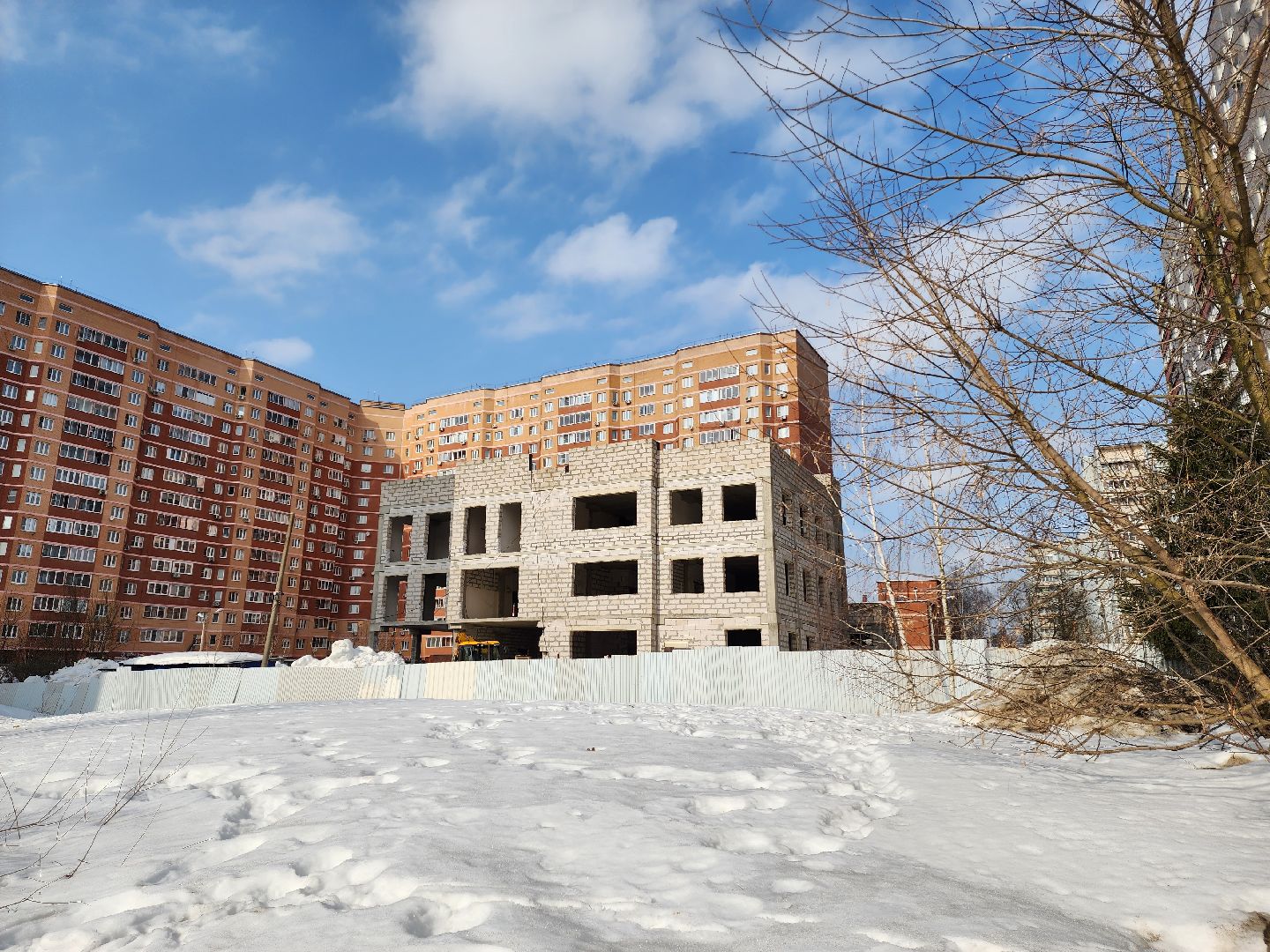 Детский сад, Строительство, лобня,