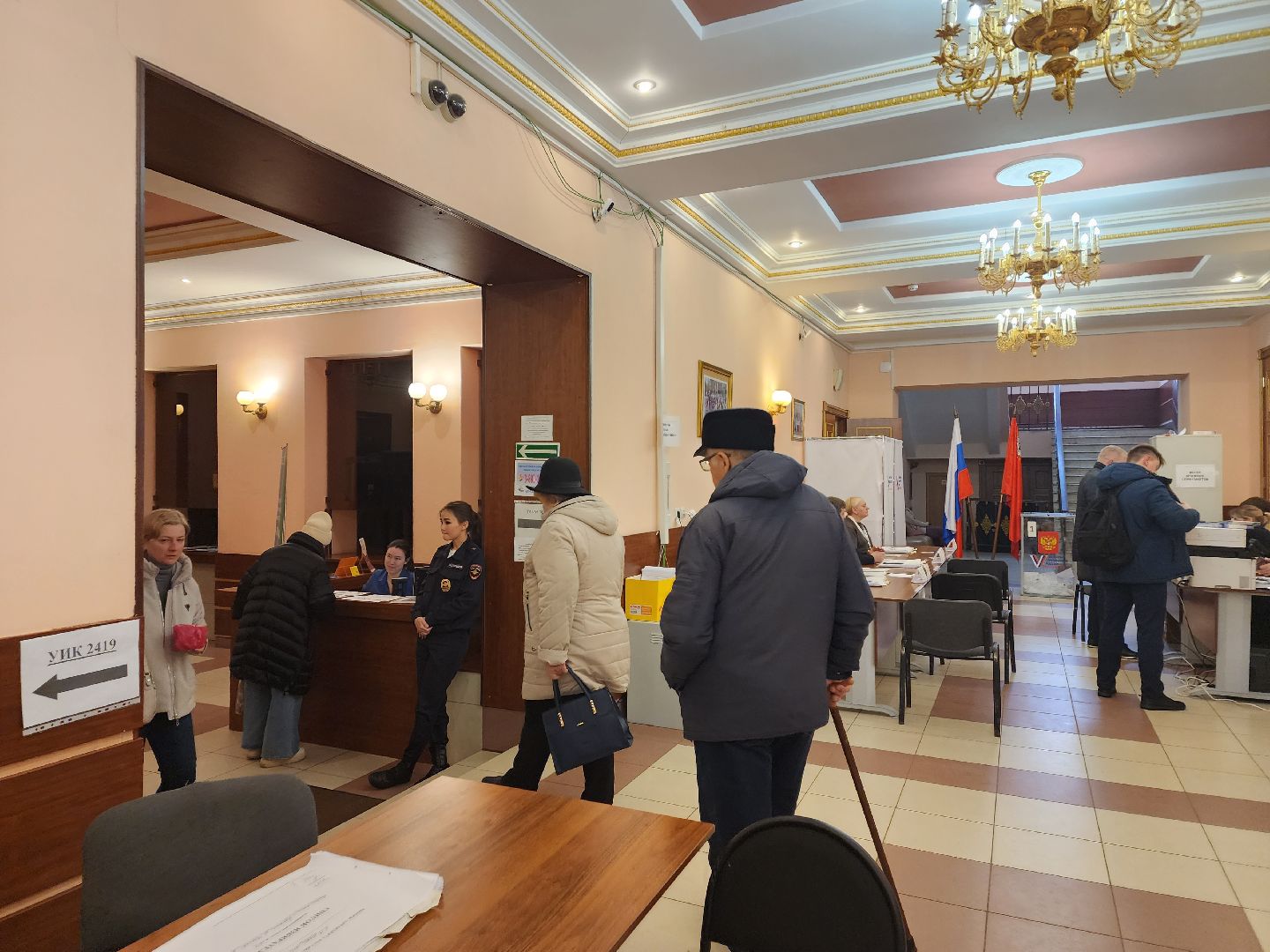 пушкино, выборы президента 2024, голосование 2024,