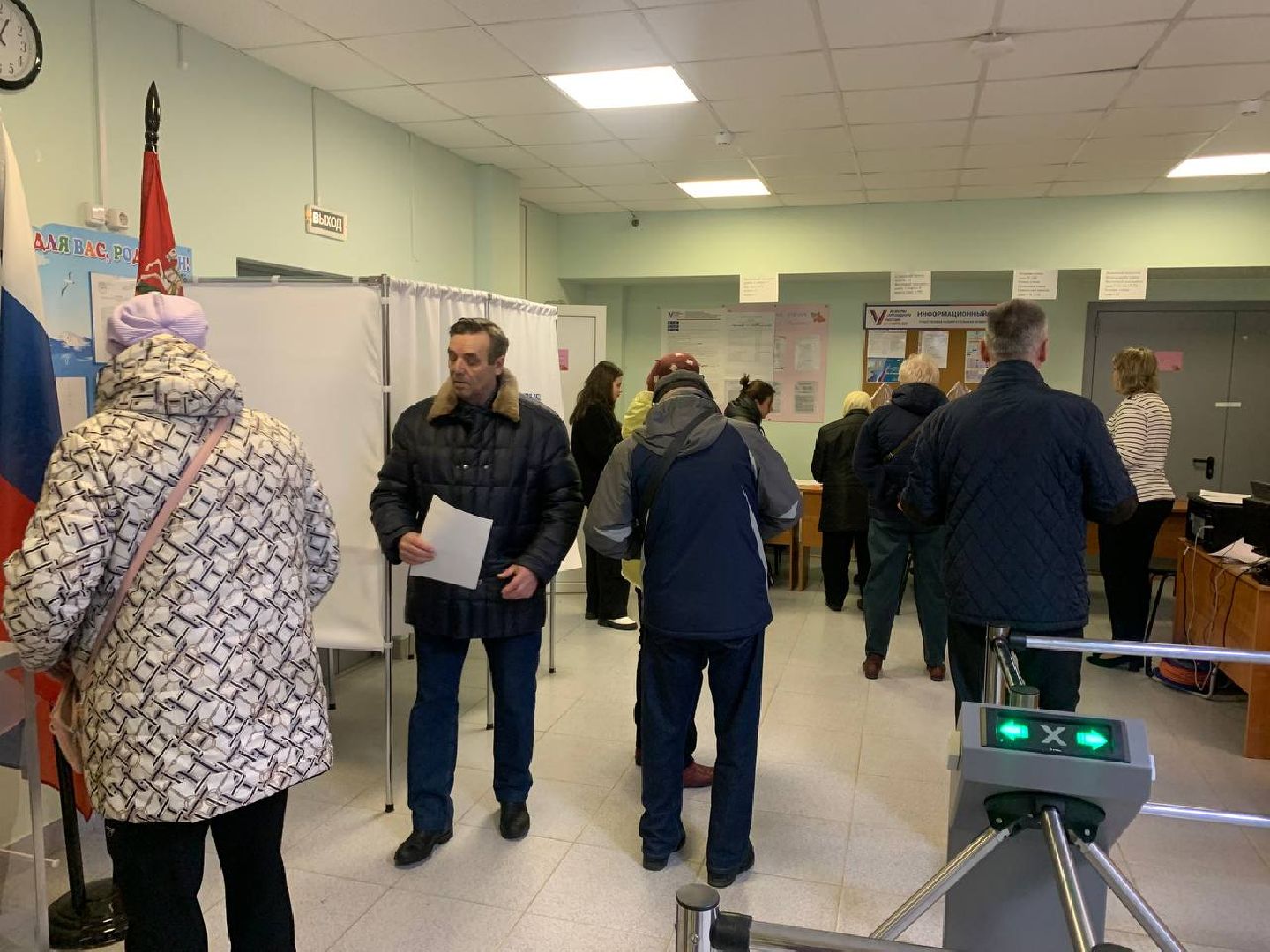 Звенигород, президентские выборы,