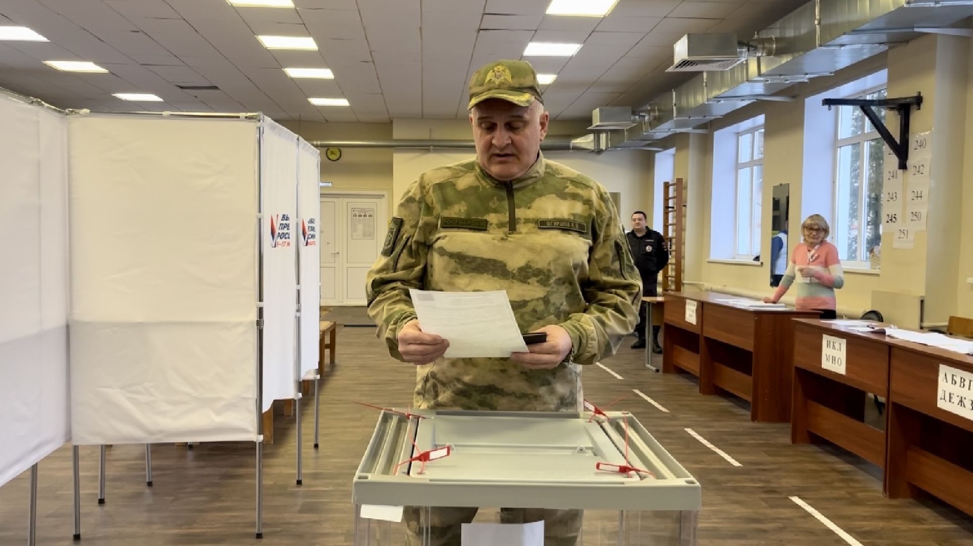 наро-фоминский городской округ, калининец, Алексей Огурцов, выборы 2024, выборы Президента РФ,