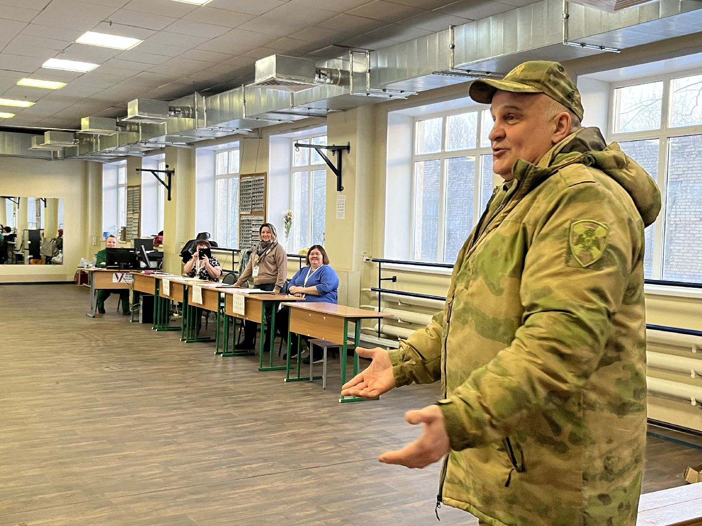 наро-фоминский городской округ, калининец, Алексей Огурцов, выборы 2024, выборы Президента РФ,