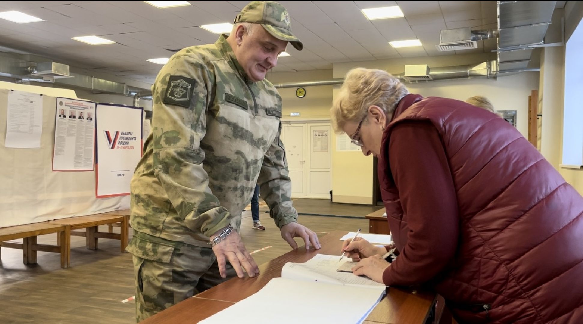 наро-фоминский городской округ, калининец, Алексей Огурцов, выборы 2024, выборы Президента РФ,