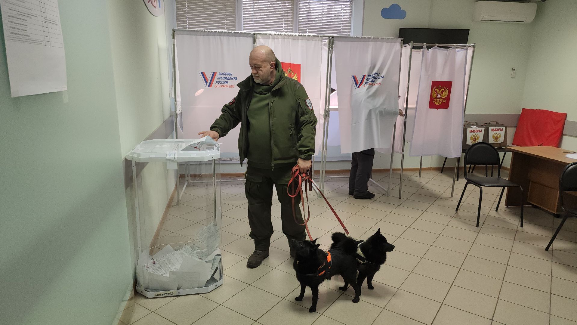 долгопрудный, выборы президента 2024, кинологи, овчарки шипперке,