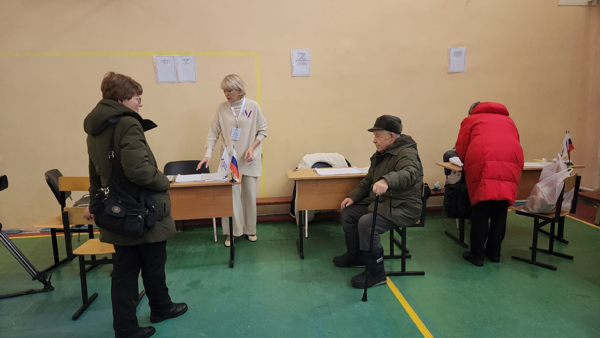 серпухов, выборы президента 2024, гимназия №1, большой ударный переулок, УИК 2881, выборы, выборы 2024, выборы президента, выборы президента россии, пенсионеры,