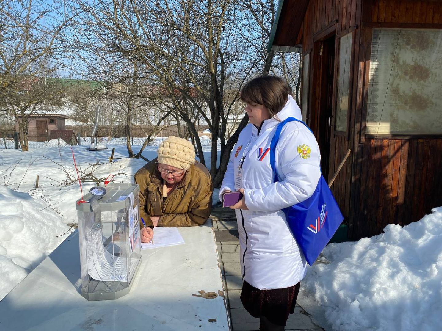 чехов, выборы президента, голосование на дому, жители, участок, выборы, выборы 2024, выборы президента 2024, выборы президента россии,