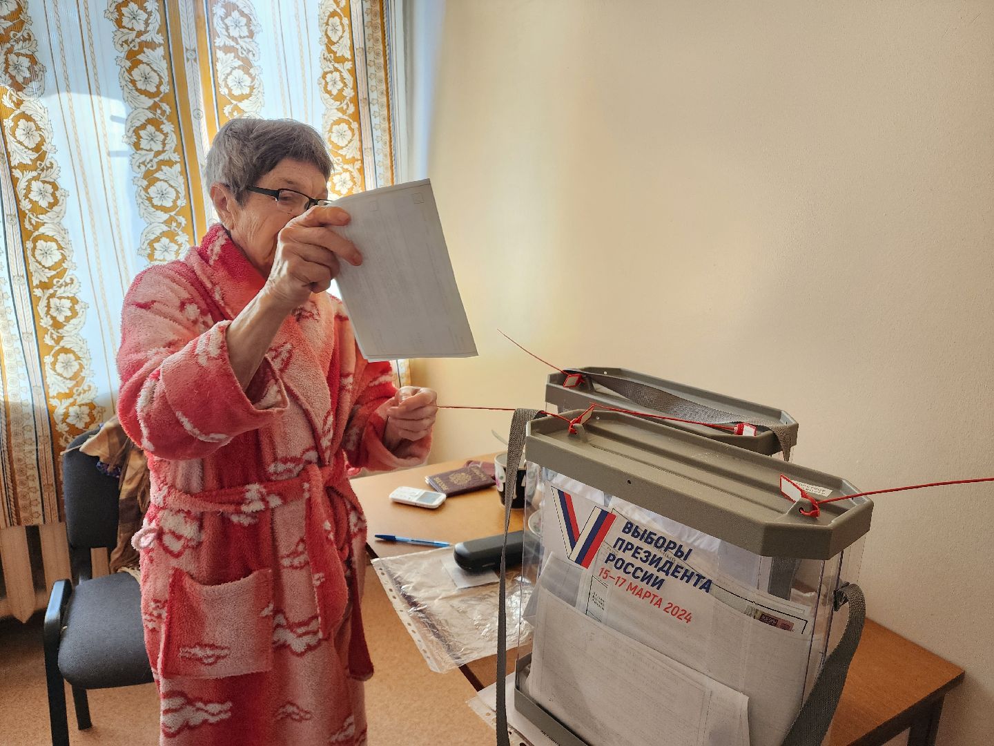 красноармейск, г.о. пушкинский, выборы президента рф 2024, выездное голосование,