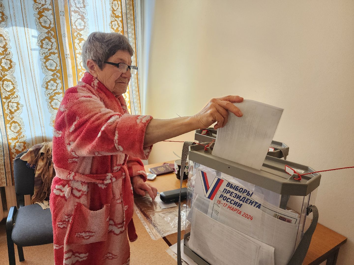 красноармейск, г.о. пушкинский, выборы президента рф 2024, выездное голосование,