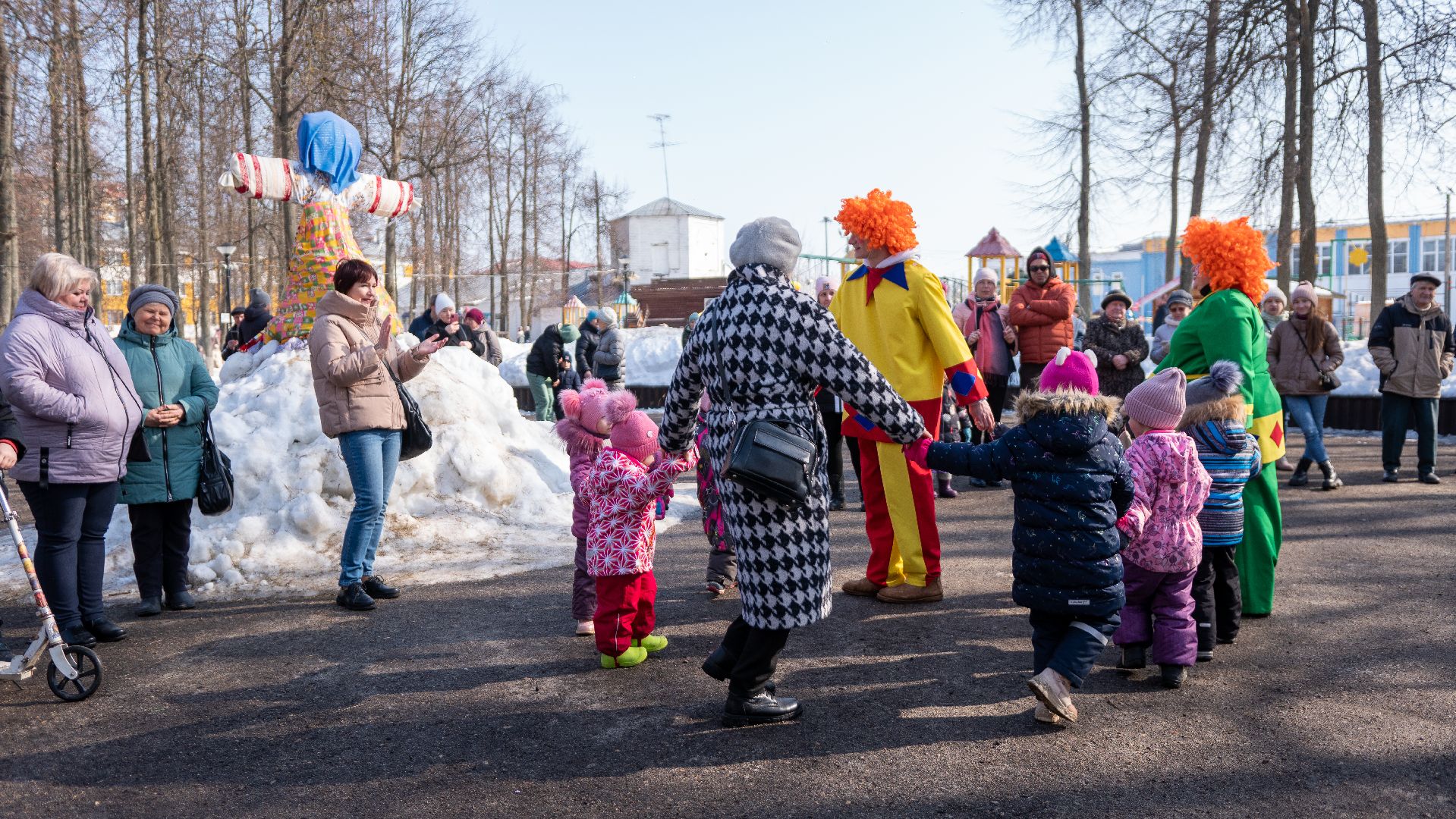 егорьевск, масленица, праздник, народные гулянья, дети, взрослые, блины, чай, очаг,