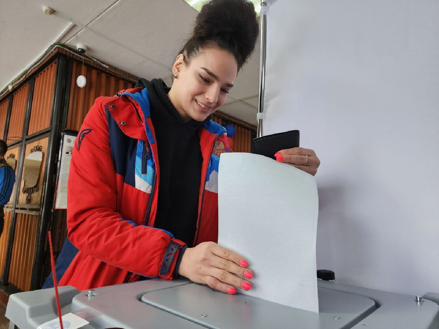 можайск, можайский городской округ, подмосковье выбирает, выборы 2024, выборы президента, чемпионка мира, карина черевань, спортсменка, выборы, выборы 2024, выборы президента россии,