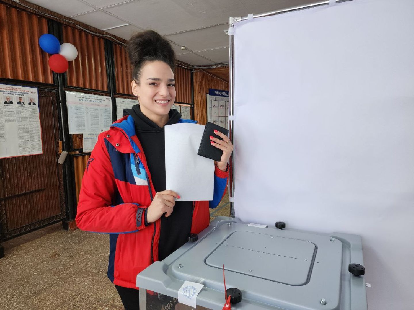 можайск, можайский городской округ, подмосковье выбирает, выборы 2024, выборы президента, чемпионка мира, карина черевань, спортсменка, выборы, выборы 2024, выборы президента россии,