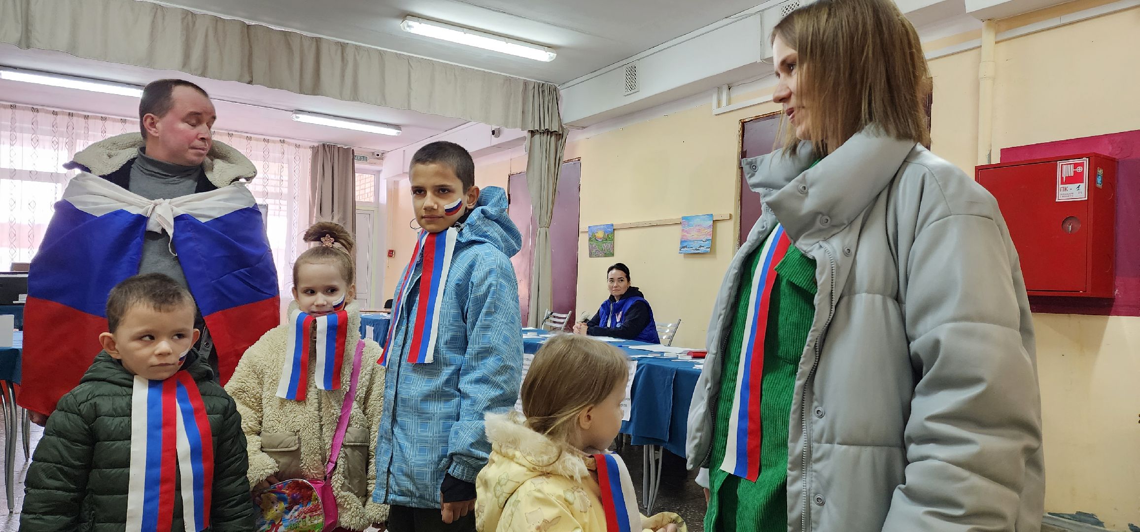 раменское, выборы 2024, голосует многодетная семья,