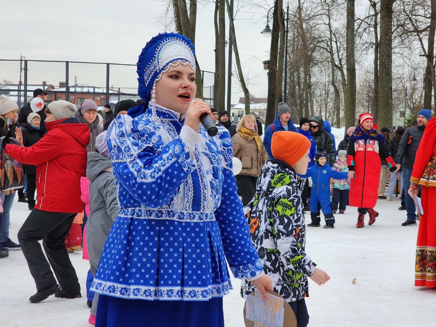 масленица, праздник, Парк, лобня,