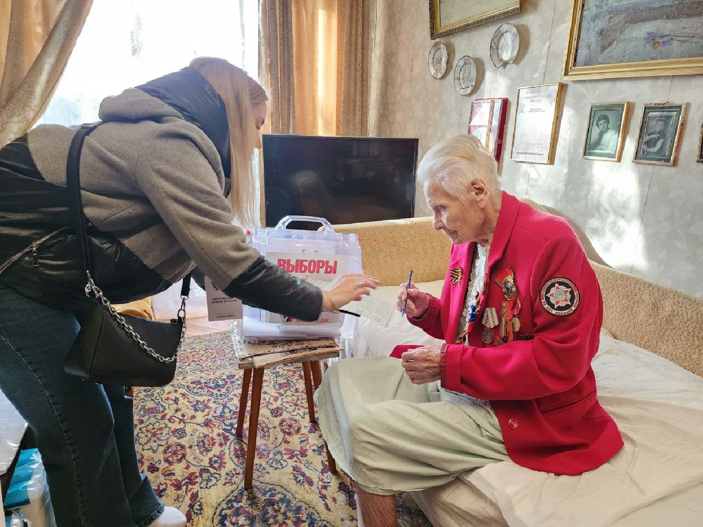 можайск, можайский городской округ, подмосковье, ветеран, голосование, президент, выборы 2024, голосование на дому, выборы, выборы президента, выборы президента 2024, выборы президента россии,