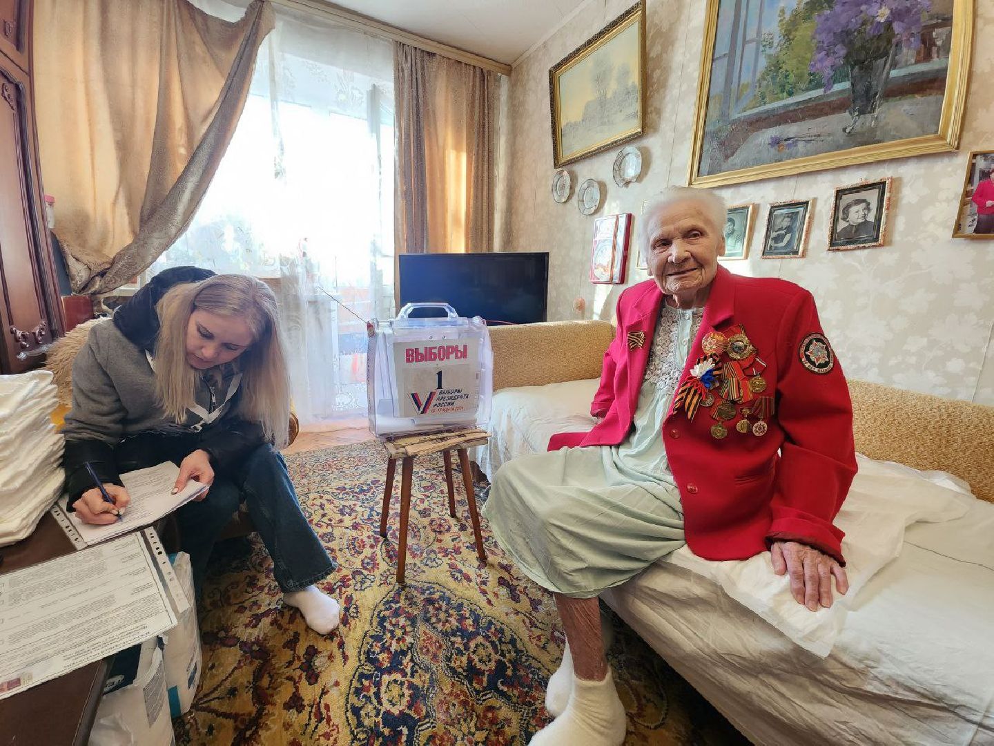 можайск, можайский городской округ, подмосковье, ветеран, голосование, президент, выборы 2024, голосование на дому, выборы, выборы президента, выборы президента 2024, выборы президента россии,