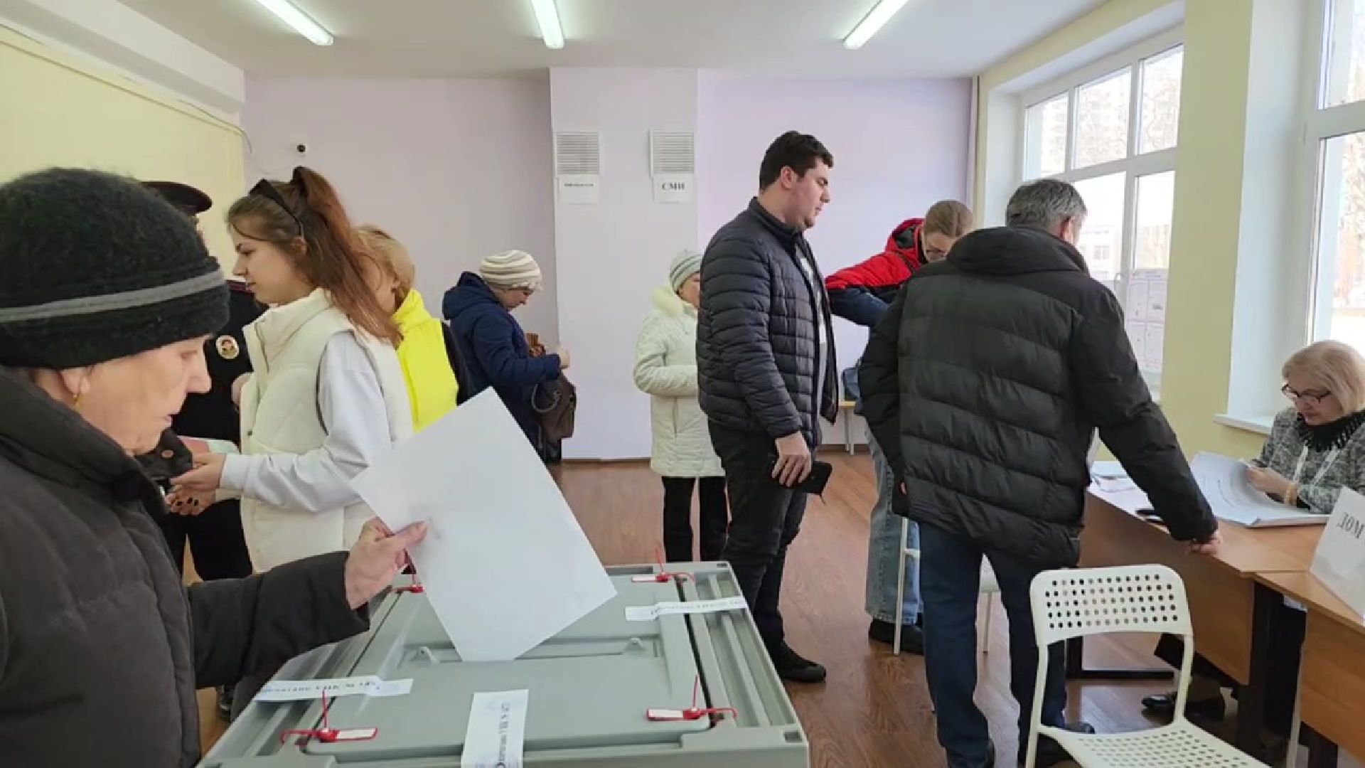 Люберцы, выборы, избирательный участок, бюллетени,