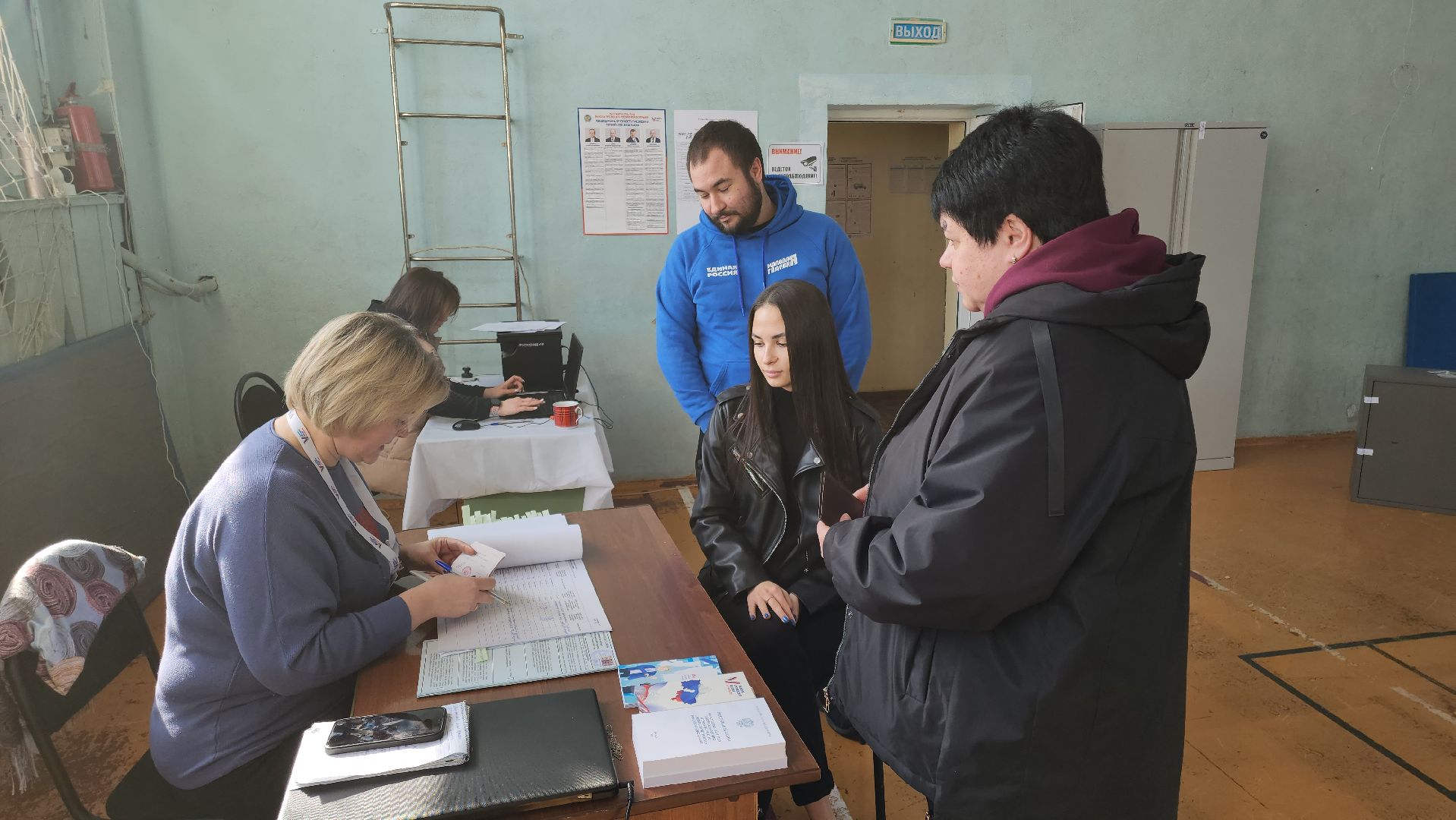 кашира, выборы президента, голосование 2024, стадион спартак, участник сво, семья участника сво,