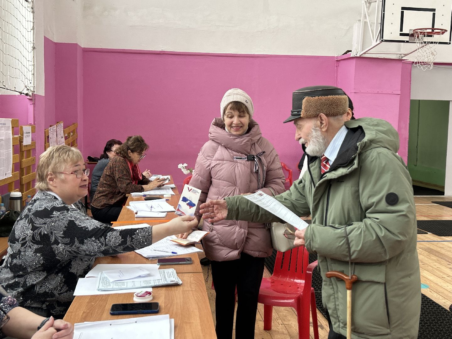 голосование, выборы президента, фрязино,