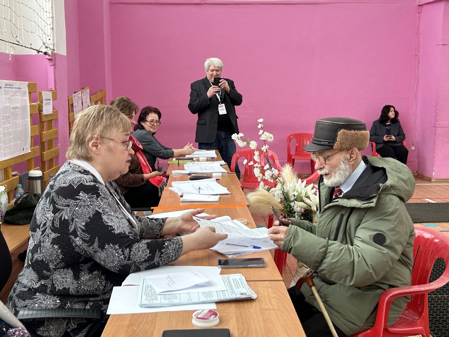 голосование, выборы президента, фрязино,