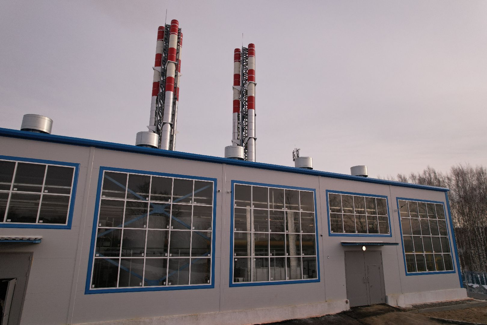 видео с коптера, клин, котельная, жкх,