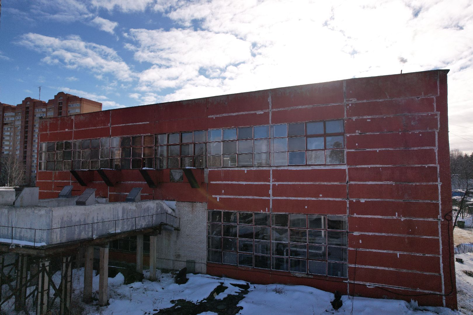 видео с коптера, королёв, жкх, котельная,